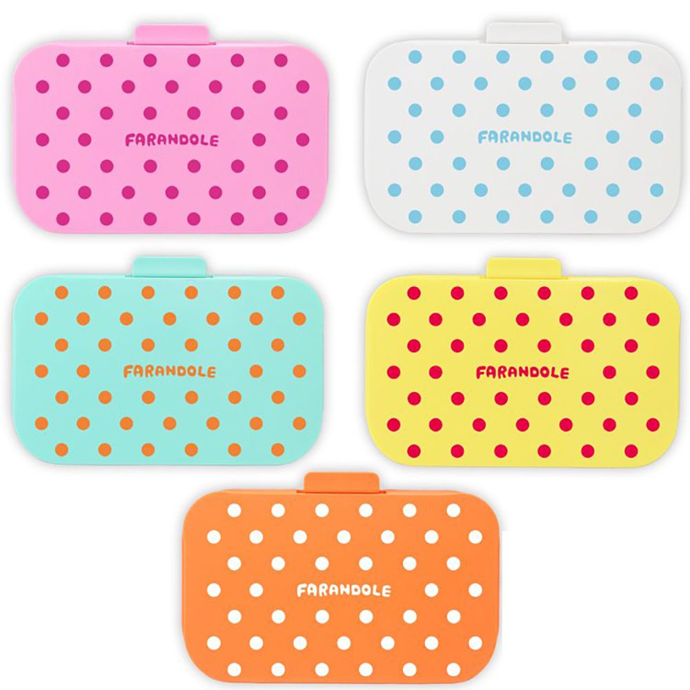 FARANDOLE 法紅荳 - 插座 & 開關安全防護蓋-粉底點點-粉紅