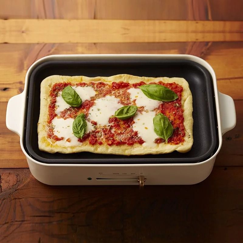 日本 BRUNO - 多功能電烤盤 BOE021 白色款