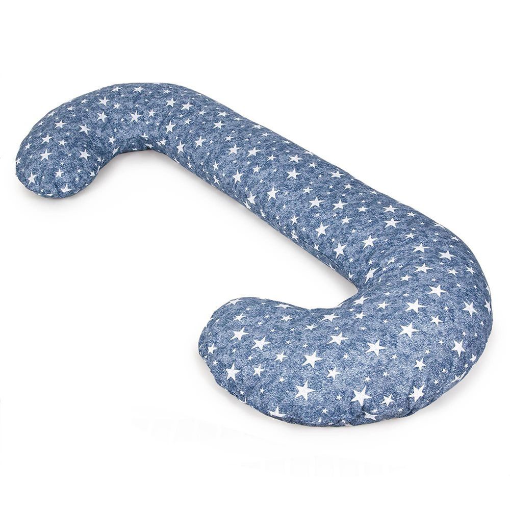 波蘭 Ceba Baby - C型多功能孕婦枕-湛藍星芒