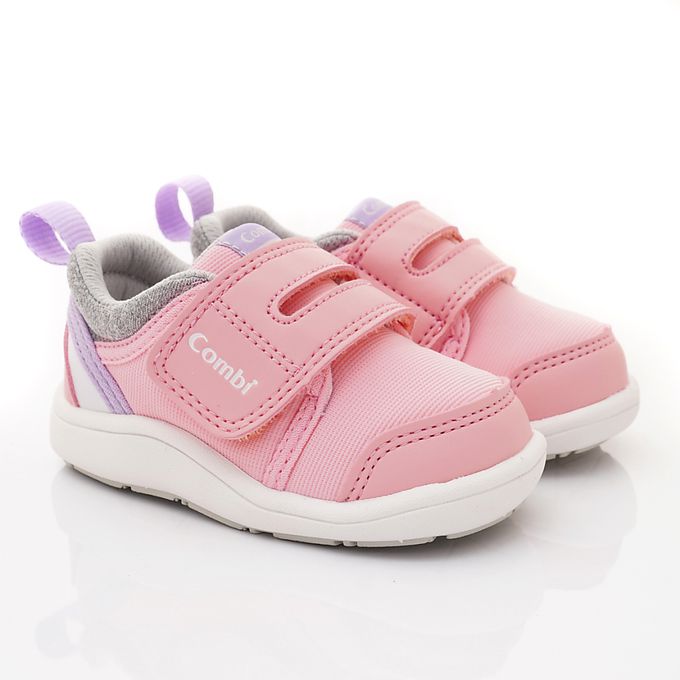 日本 Combi - COMBI醫學級NICEWALK兒童成長機能鞋-C2301PI(寶寶段)-休閒鞋-粉