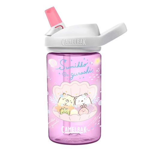 CamelBak - EDDY+ 兒童吸管運動水瓶 角落小夥伴限量款-貝殼泡泡-400ml