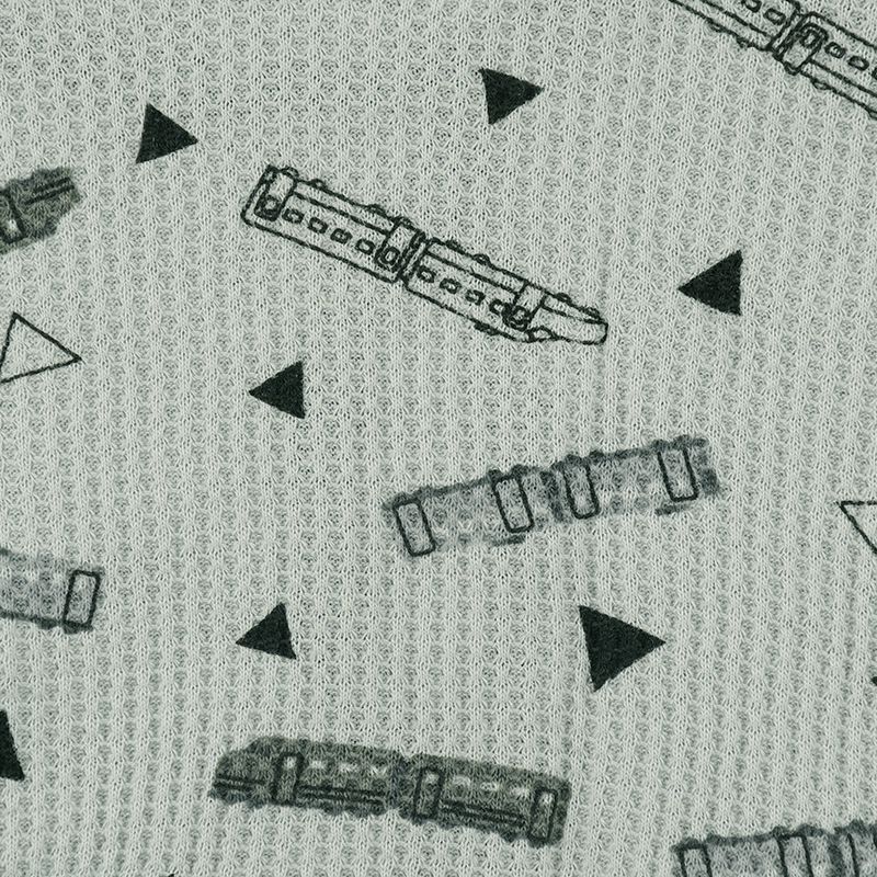 akachan honpo - 四角褲2件組-電車-藍色