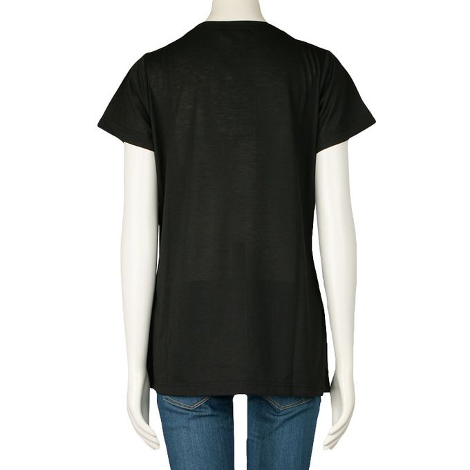 akachan honpo - 短袖抗菌防臭T恤-黑色 (M)