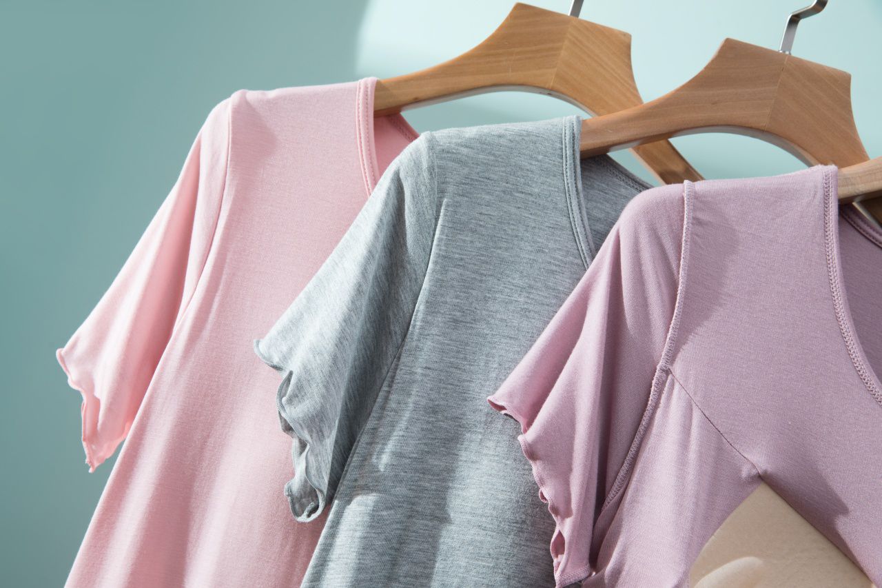 莫代爾Bra T 連身裙/家居服-藕粉色