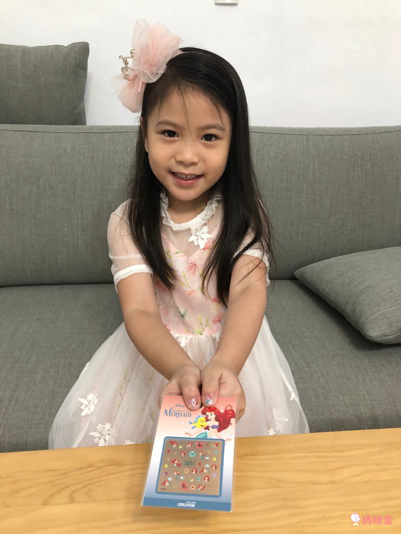 OTTO POW - 日本迪士尼限定版美甲貼-米奇米妮(粉) (包裝尺寸:W75×H100mm)-日本製