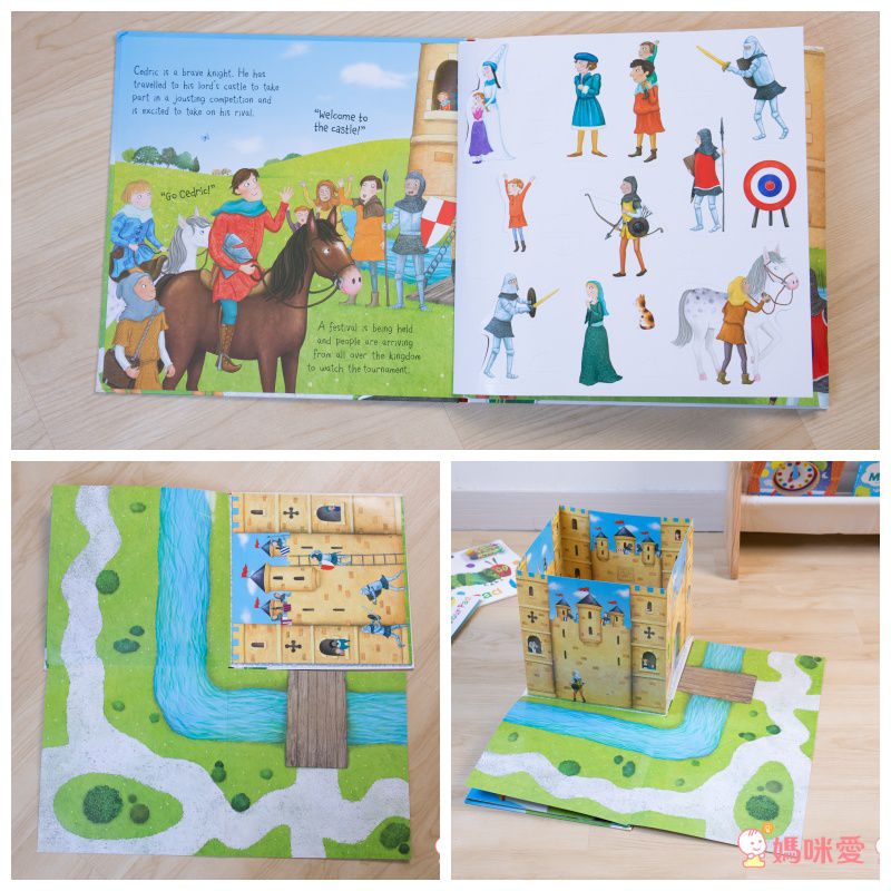 大型家家酒立體書！農場＆城堡主題～10種以上角色，創造故事變身小導演