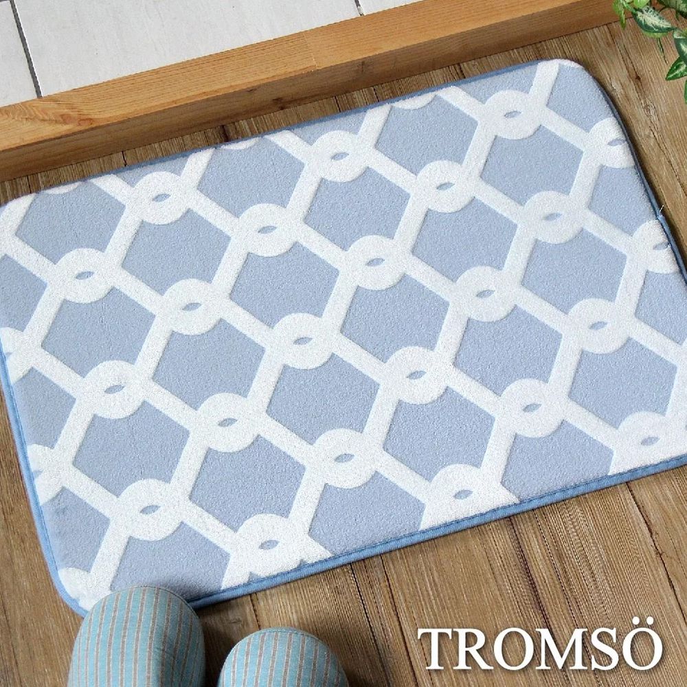 TROMSO - 法式淬鍊吸水小地墊-藍-60x40公分