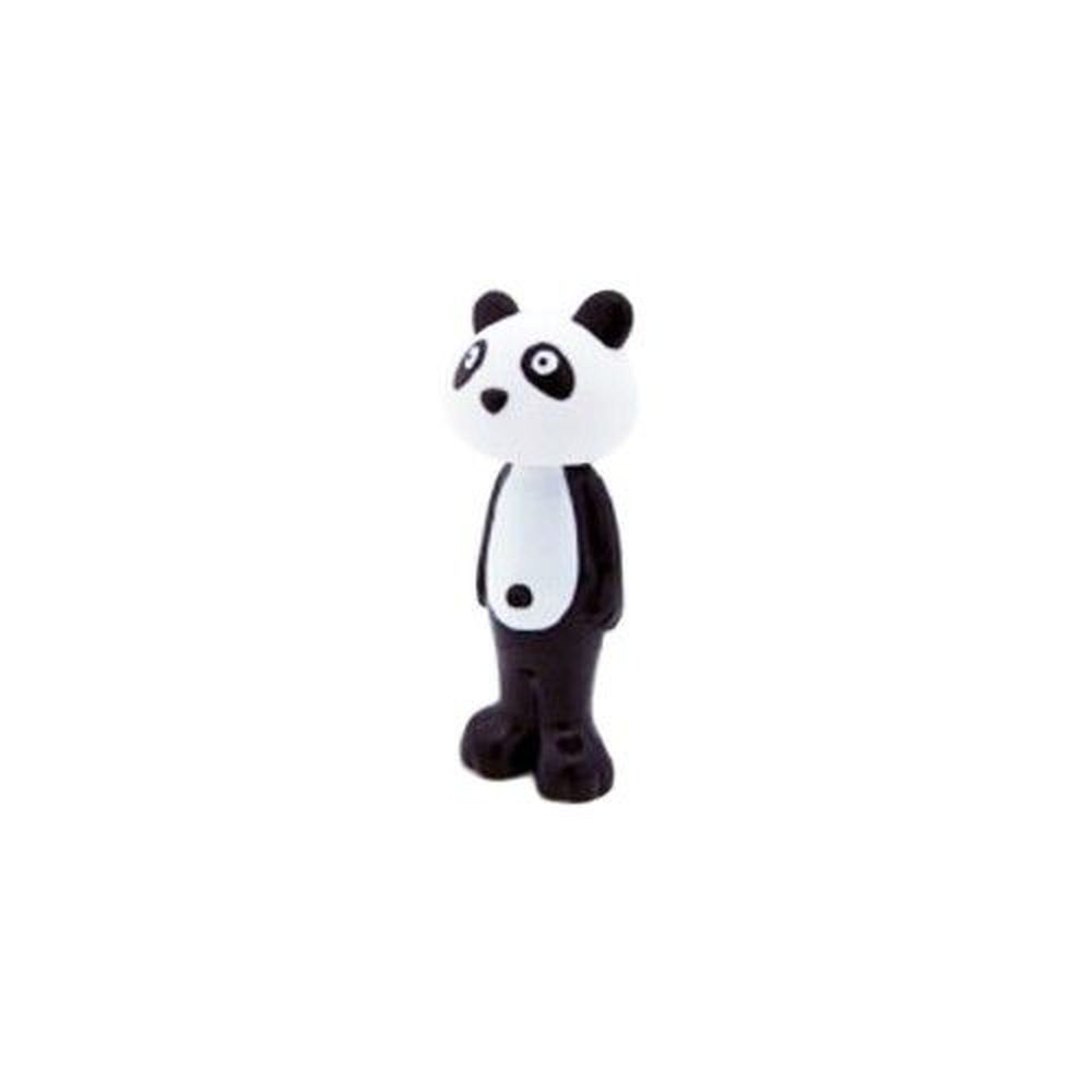 日本 U-COMPANY - Bounce up 彈跳牙刷-熊貓-黑白