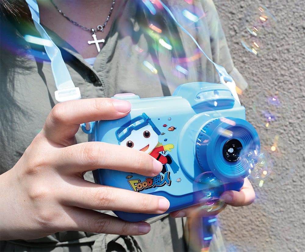 風車圖書 - FOOD超人聲光泡泡相機
