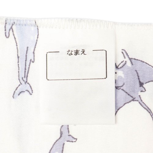 短袖上衣2件組涼爽純棉-海洋生物-灰色