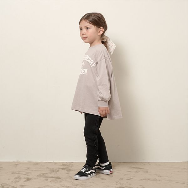 日本 Lycee mine - Anywhere系列 側面荷葉邊9分褲-水藍