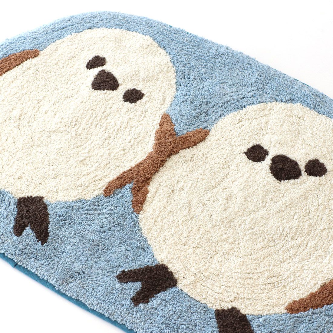 日本 TOMO - 動物系 短絨吸水腳踏墊/地墊-小文鳥 (約65×42cm)