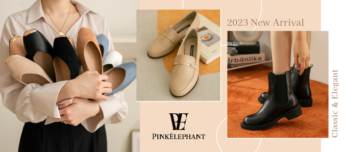 韓國 PINKELEPHANT - 率性軟底切爾西皮靴(4cm)-黑