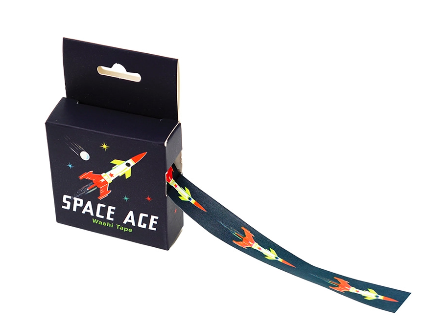 英國 Rex London - 圖案紙膠帶-太空梭