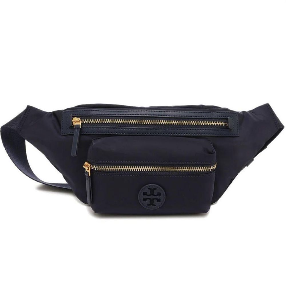 尼龍兩用腰包/斜背包 (深藍色)