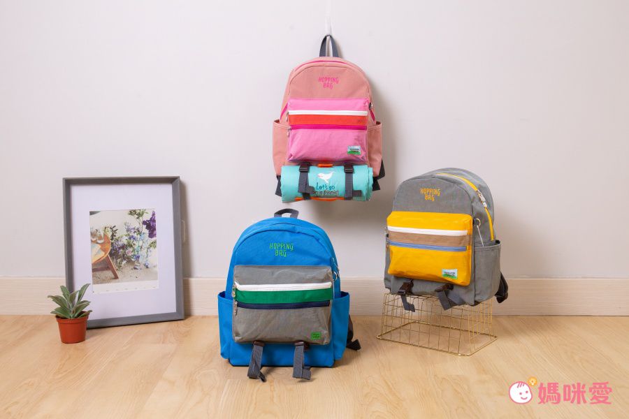 韓國 Victoria & Friends - 超輕量(490g)防潑水減壓背帶兒童背包-藍綠 (35X25X15cm)