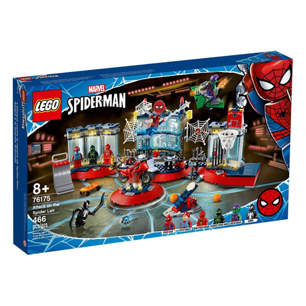 樂高 LEGO - 樂高積木 LEGO《 LT76175 》SUPER HEROES 超級英雄系列 - Attack on the Spider Lair-466pcs