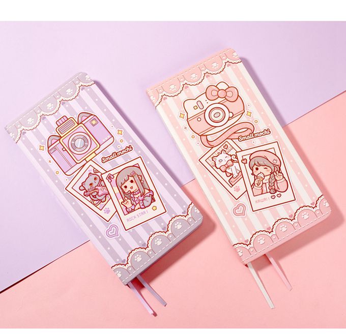 Vanibaby - 小麻糬weeks網格手帳本4入組(送貼紙)