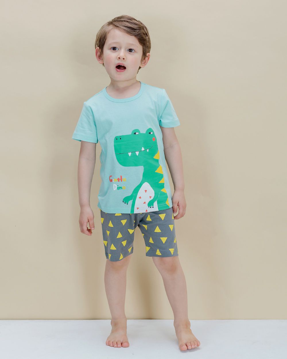 韓國 Sopoliini 童趣北歐風☺ 夏季純棉套裝 / 家居服