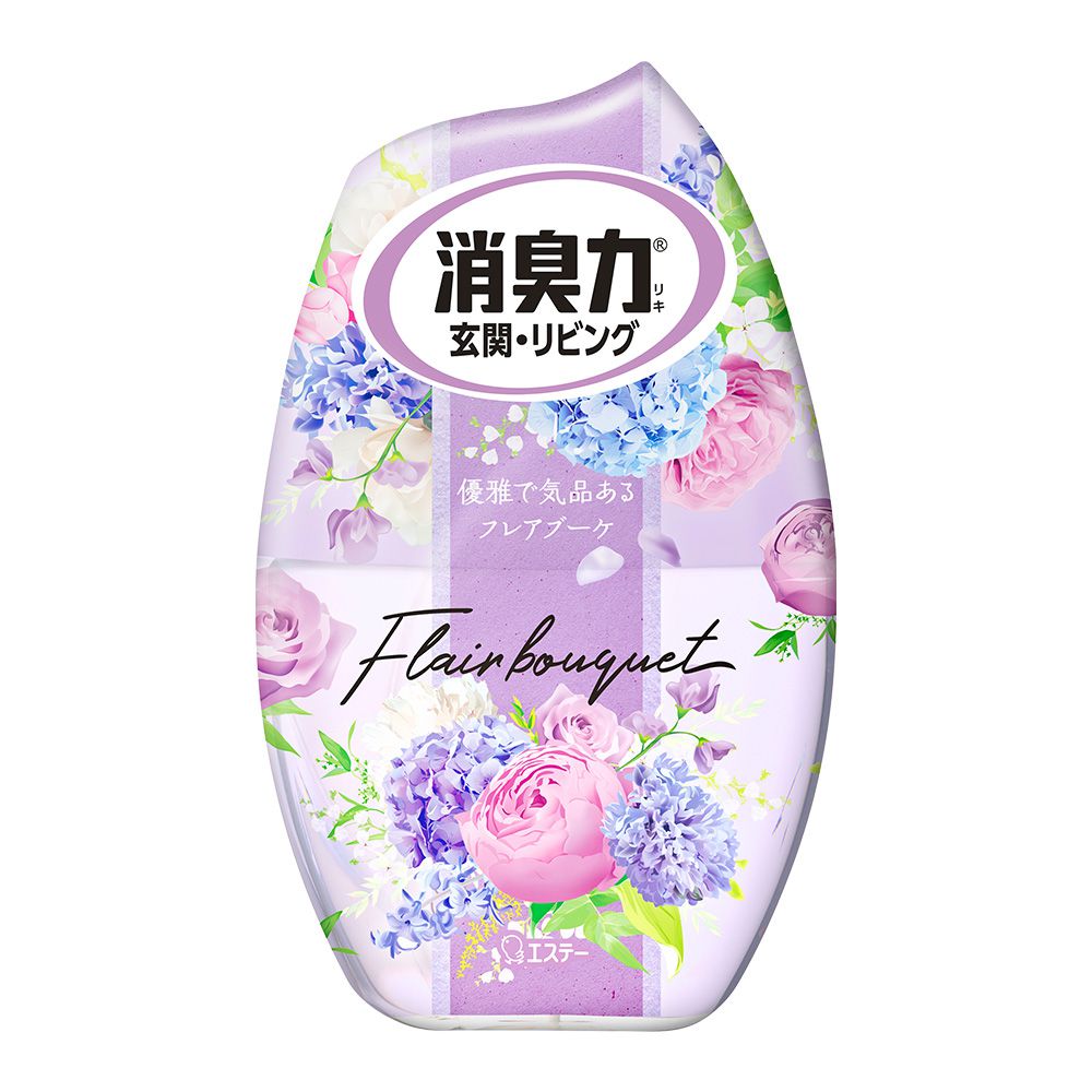 日本 ST 雞仔牌 - 部屋室內芳香 消臭力 香氛 芳香劑-優雅花朵香-400ml
