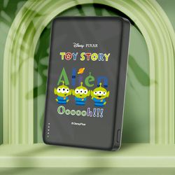 Disney 迪士尼 - ✂附wh貼紙 迪士尼 20W PD超薄磁吸無線快充行動電源 10000mAh-三隻三眼怪