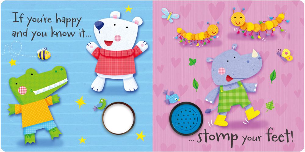 按按有聲音樂書：經典英文童謠精選套書-內含：小星星、如果快樂你就拍拍手、麥老先生有個小農場、生日快樂