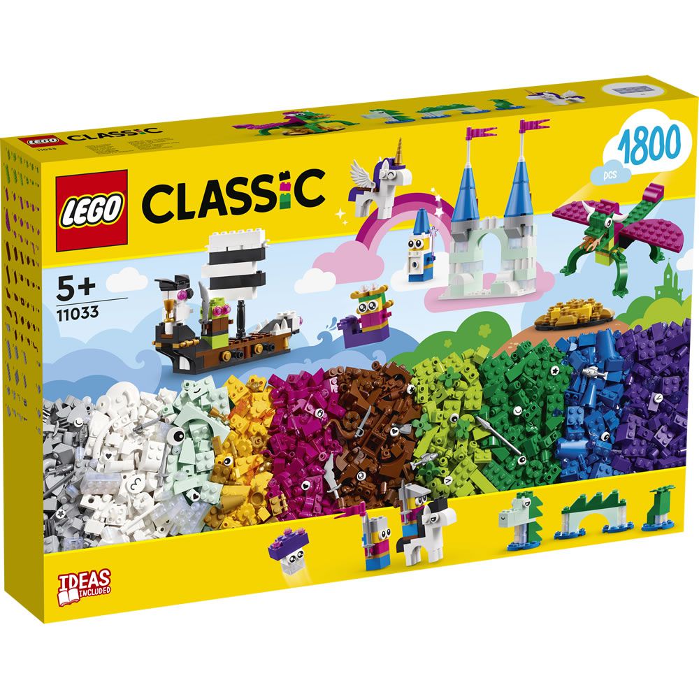 樂高積木 LEGO《 LT11033 》Classic 經典基本顆粒系列 - 創意奇幻宇宙