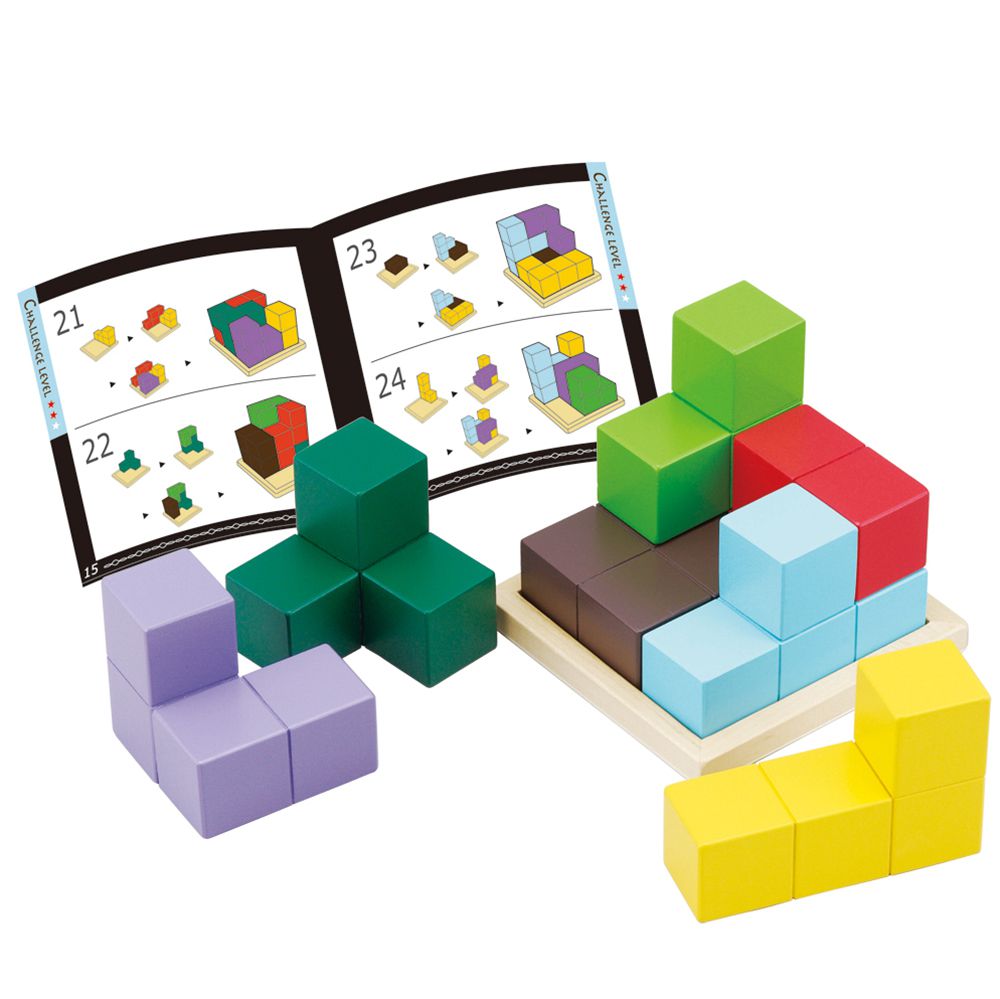 益智桌遊系列 -- 益智立方體積木