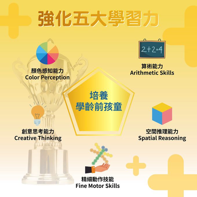 京尼教育 - 【Giscoo STEAM系列】百變齒輪 益智教具組