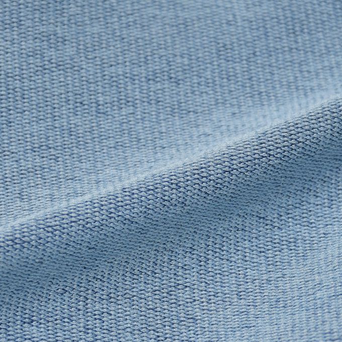 akachan honpo - 10分經典褲-毛圈內裡 一般合身款-藍色