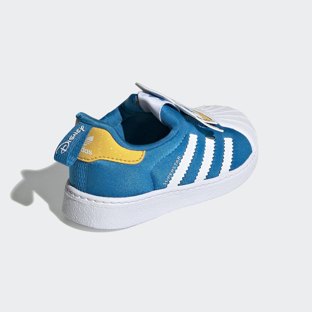 【ADIDAS 愛迪達】 - SUPERSTAR 360 I 小童 運動休閒鞋-GX3279