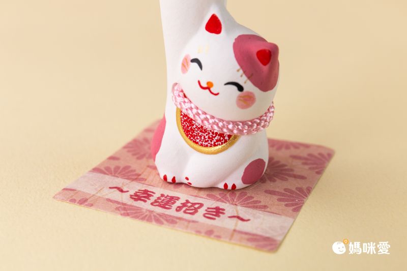 日本代購 - 開運風水 大手造型招財貓擺飾-金 (5×5×7.5cm)