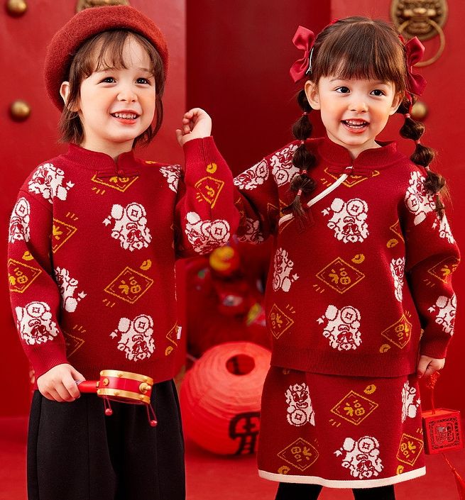 蛇年穿新衣！新年童裝 ❀ 拜年Ｘ日常穿也百搭亮眼