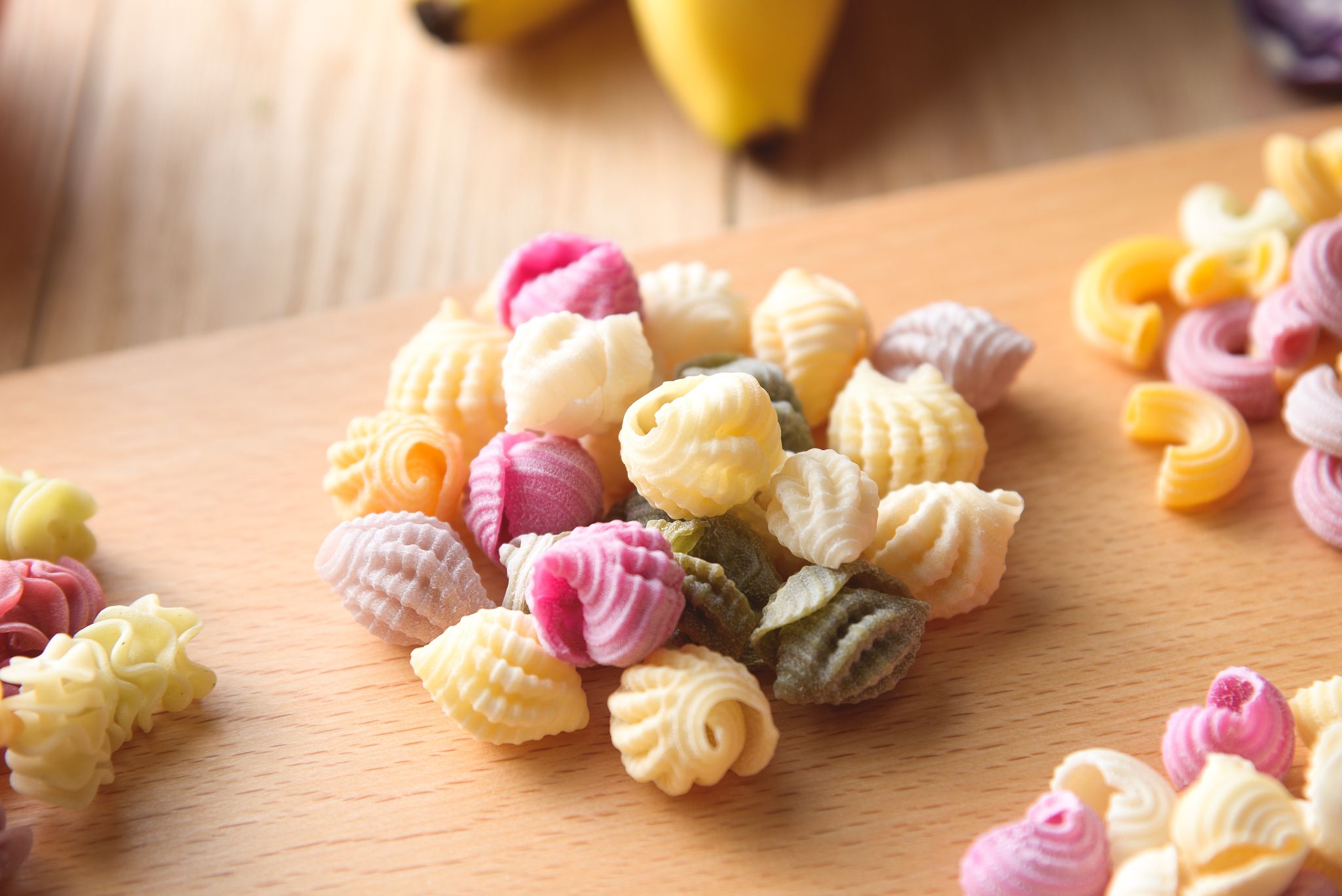 港媽私房手作 - 手工無添加寶寶蔬果義大利麵-小海螺麵-150G/袋