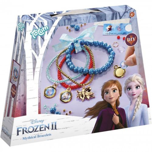 《 Disney 迪士尼 公主 》冰雪奇緣迷你手作系列-串珠手鍊組
