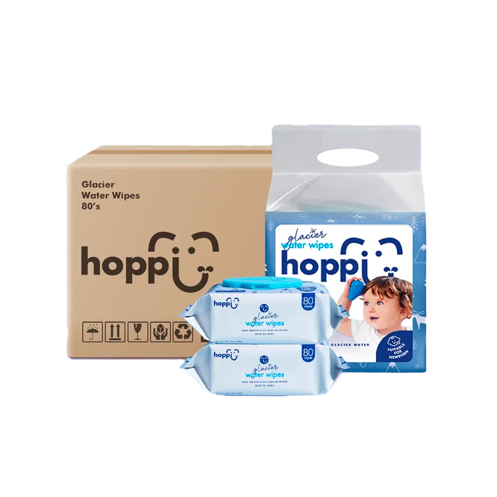 法國阿爾卑斯山冰川水濕紙巾80抽－8入組
