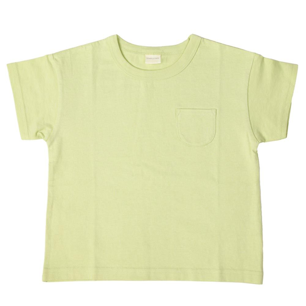 akachan honpo - 短袖經典T恤-天竺材質-綠色