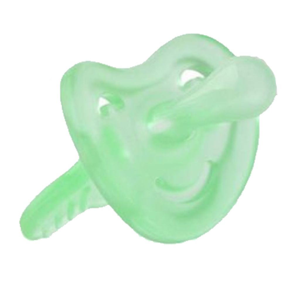 韓國 sillymann - 100%鉑金矽膠安撫奶嘴(4個月以上)-綠色-4個月以上