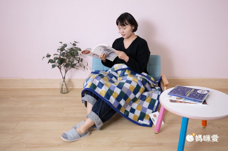 日本代購 - 【SOU·SOU】日本製質感保暖毛毯-格紋 (70x100cm)