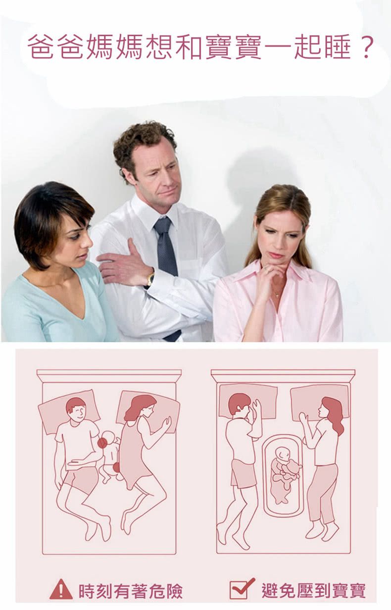 Tree Nest - 嬰兒床中床 頂級純棉(可機洗可烘乾)-繽紛彩虹