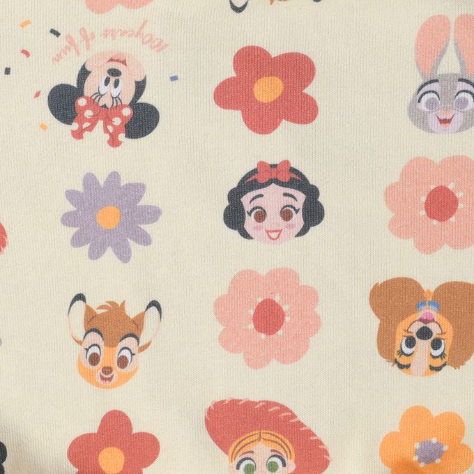 akachan honpo - 休閒上衣-迪士尼滿版印花-象牙白色