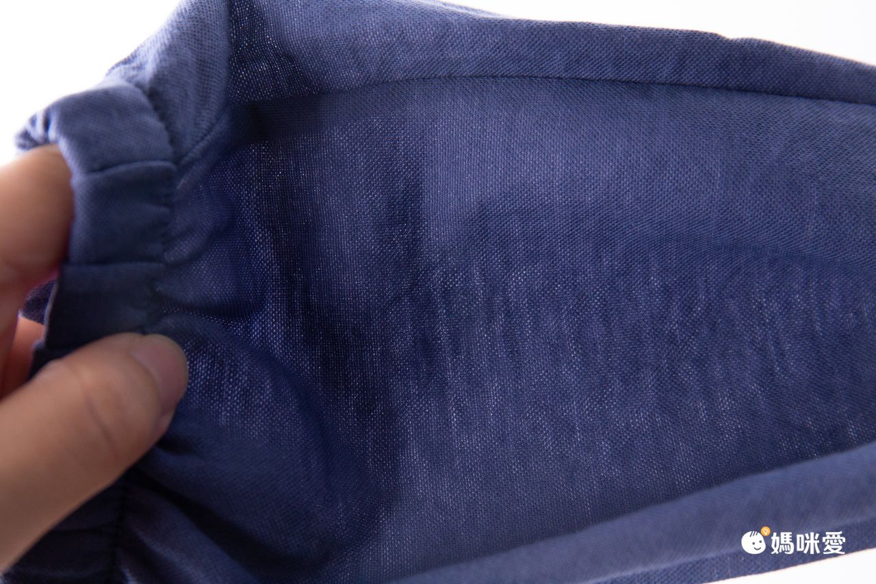 立體圖樣束口長褲/防蚊褲-小嘴嘴恐龍-牛仔藍