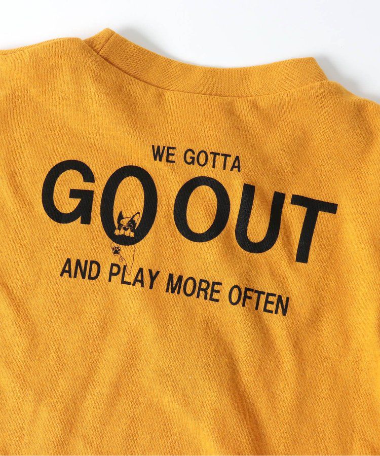 日本 BREEZE - 百搭舒適圓領薄長袖上衣-GO OUT-摩卡