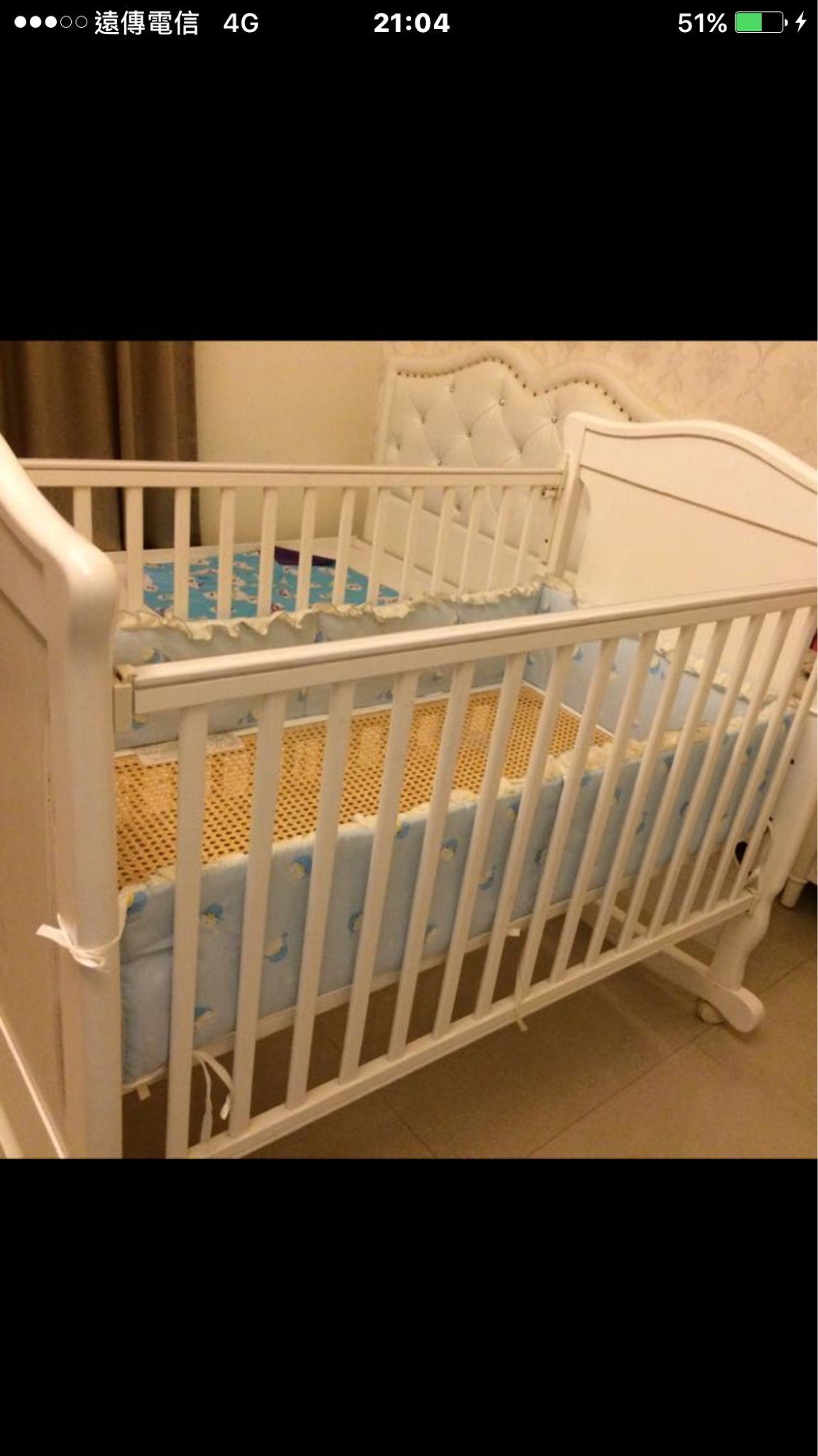 售二手嬰兒床