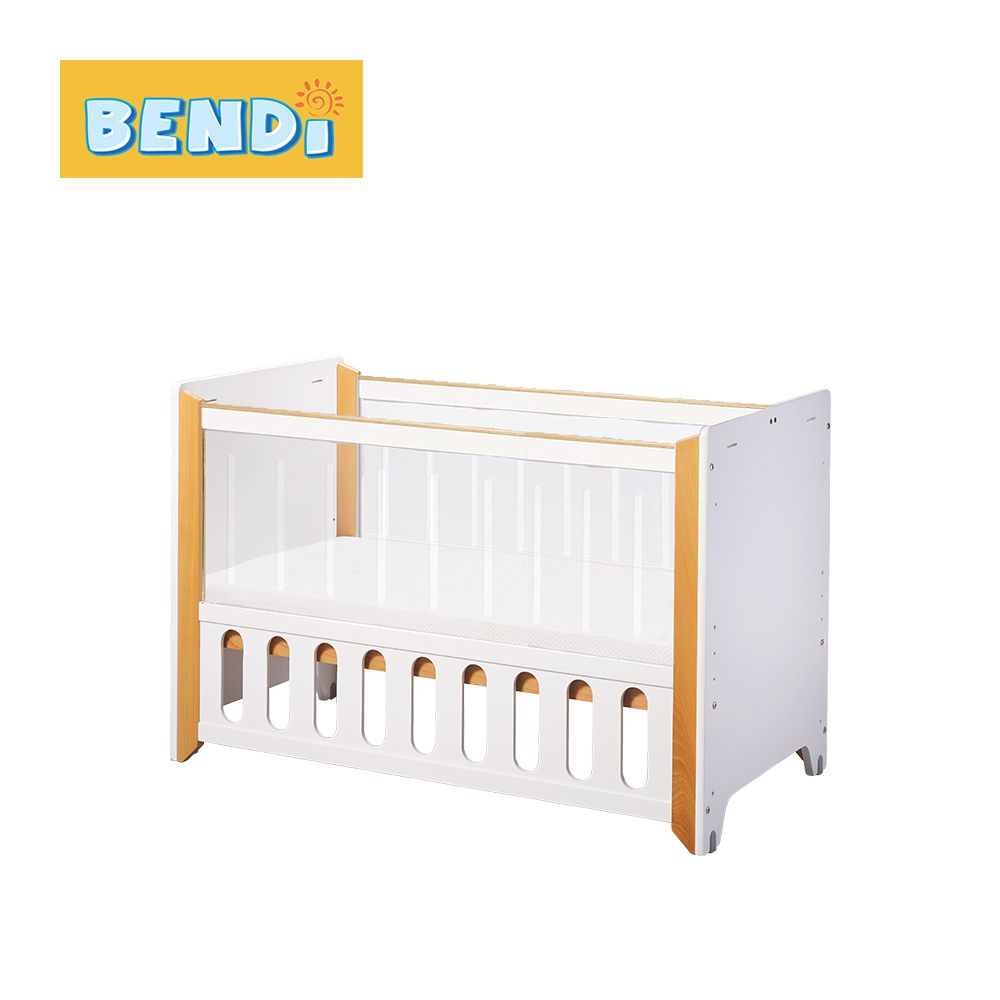 More Clean 美型透視嬰兒中床 無升降 (床架+有機眠床墊)