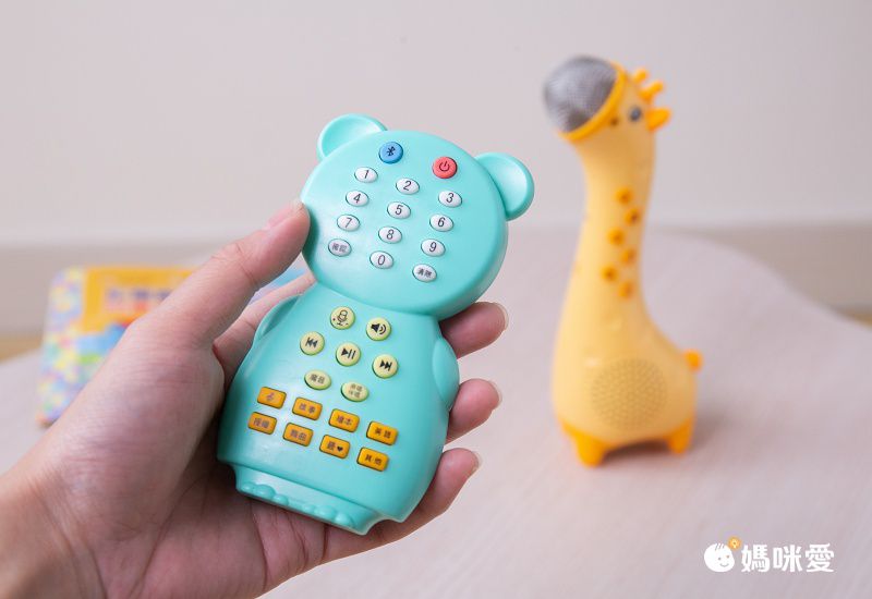 下殺5折↘小牛津《長頸鹿麥克風》卡拉OK+故事機二合一