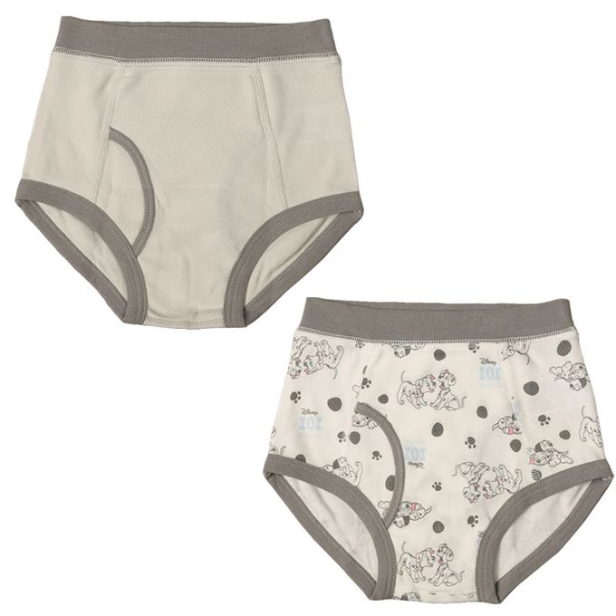 akachan honpo - 三角褲2件組-101忠狗-灰色