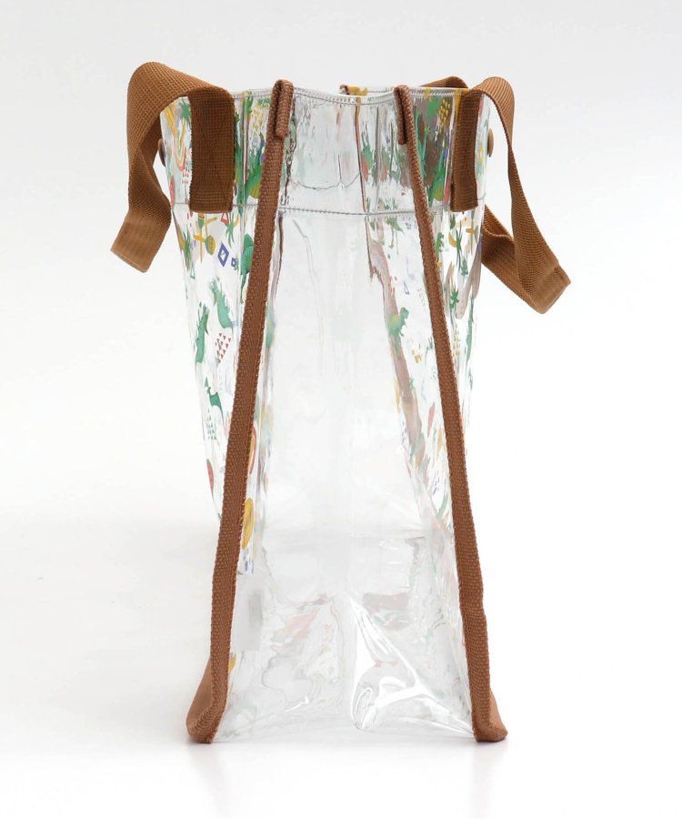 日本 BREEZE - 防水PVC手提袋/游泳包-海洋生物-水藍 (26x35x12.5cm)