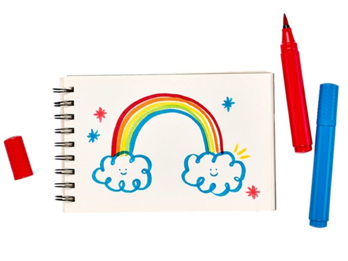 美國 OOLY - 可水洗色筆-10色