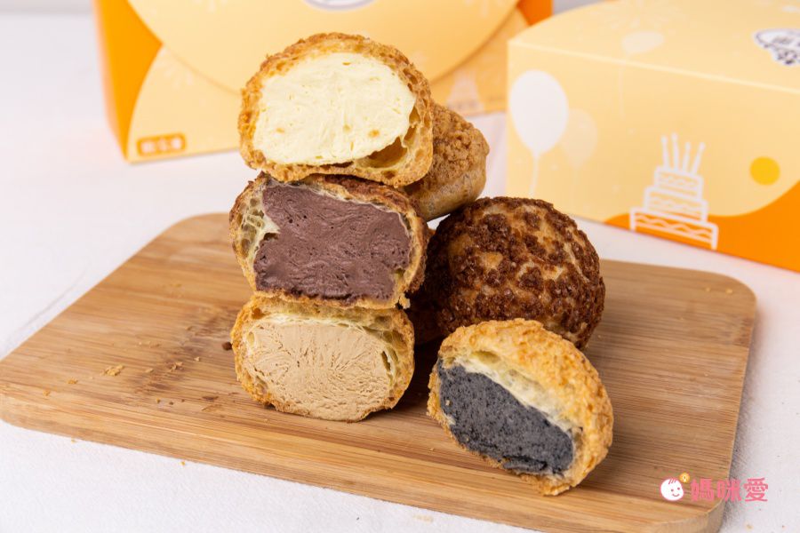 團購熱銷超人氣泡芙【豆酥朋】原味/巧克力/芝麻/咖啡
